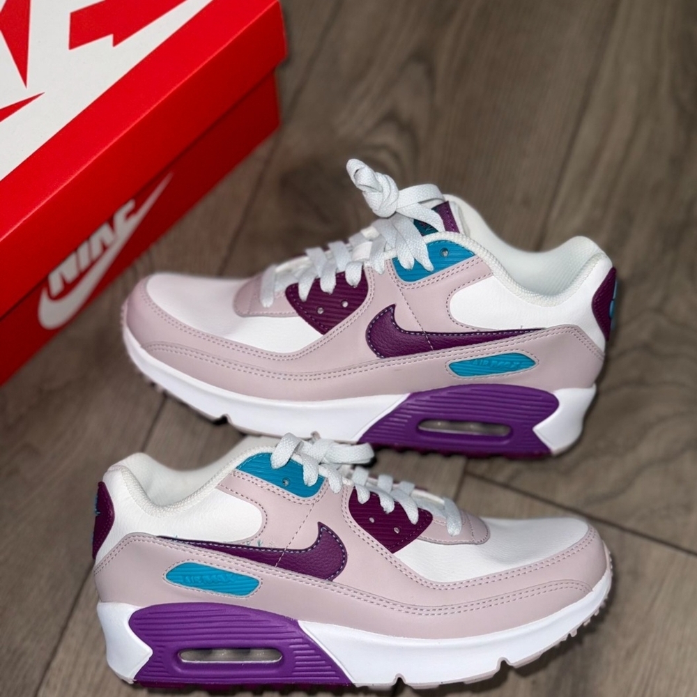Nike Air Max Sneakers in Purple and Teal